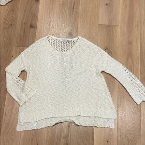 Lush oversized women’s small  Cream Sweater